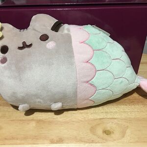 Pusheen Mint Green and Pink Plush Toy